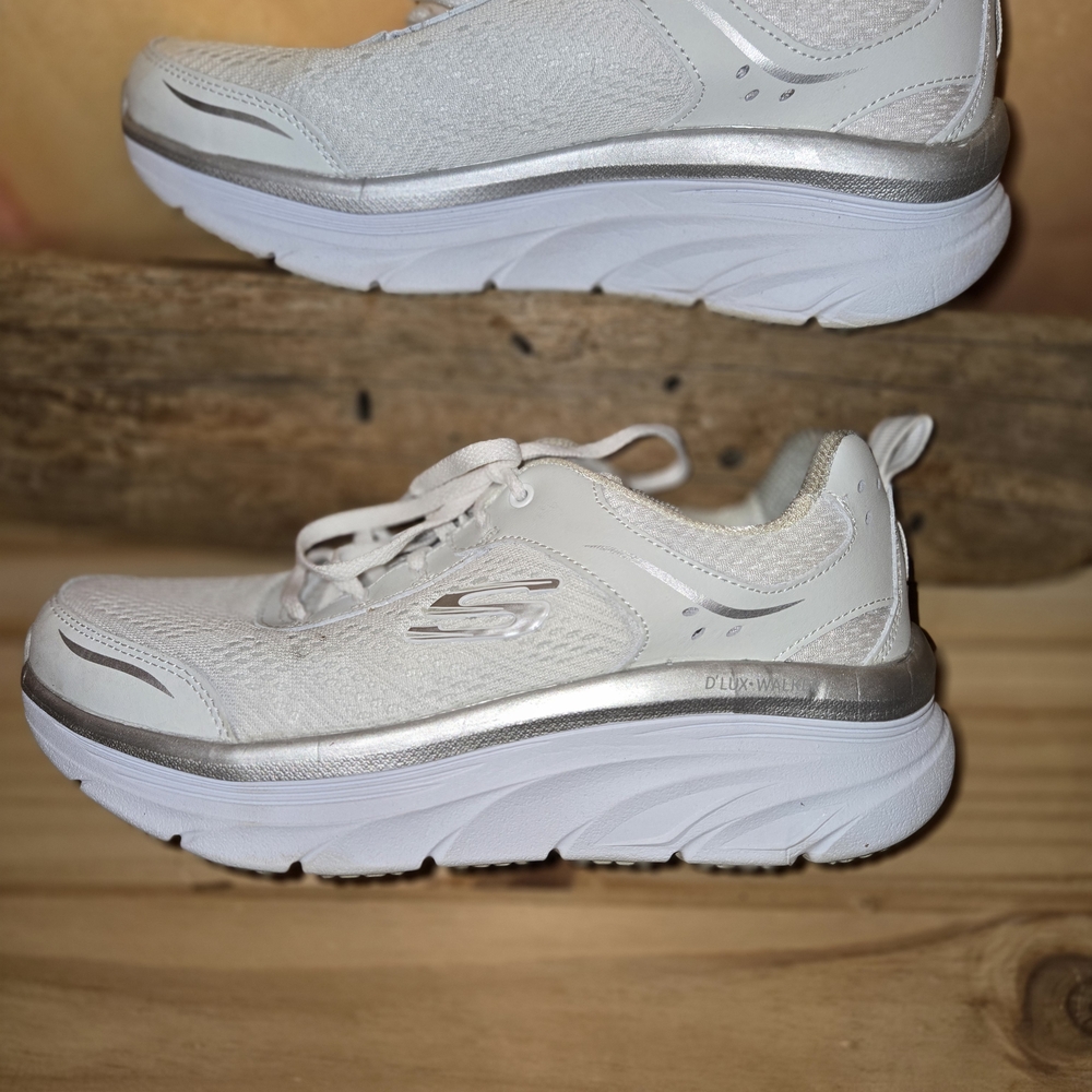 Skechers Women's White Athletic Shoes